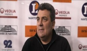 JSF Nanterre: Itw de Pascal Donnadieu après victoire face à Charleville (29-11-2010)