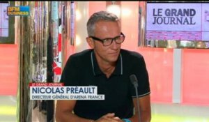 Nicolas Préault, directeur général d'Arena France dans Le Grand Journal - 18 juillet 4/6
