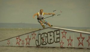 Eng Rail Masters Kite Jib Contest  Sam Light in Russia  BeeKiteCamp