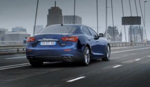 Vidéo promotionnelle pour la Maserati Ghibli