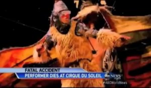 Accident mortel sur le Cirque du Soleil au MGM Grand Hotel Casino à Las Vegas