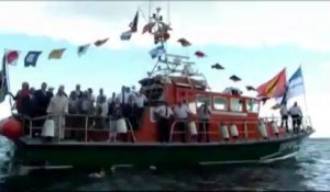 Granville : hommage aux marins disparus (vidéo)