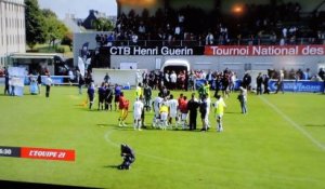 28/07/13 : fin de match Rennes-Lens à Ploufragan