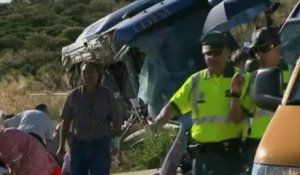 Espagne: neuf morts dans un accident de car