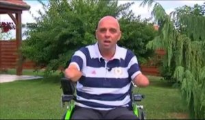 Philippe Croizon, sportif handicapé : "Mon fauteuil, c'est mon autonomie"
