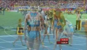 Les Françaises 4e de la finale du relais 4x400 m