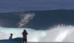 Defining Moments Adam Mellings Wipeout - Billabong Pro Tahiti 2013