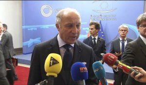 Syrie / Egypte : Interview de Laurent Fabius (Bruxelles, 21.08.2013)