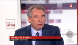 François Bayrou, invité des 4 Vérités sur France2 - 210813