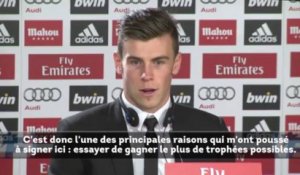 Gareth Bale : "Au Real Madrid pour gagner la Ligue des Champions"