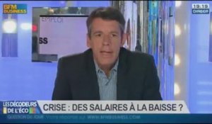 Crise : des salaires à la baisse ? dans Les décodeurs de l'éco - 02/09 1/5