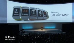 Samsung présente sa montre connectée, la Galaxy Gear