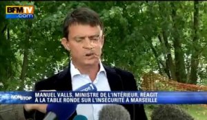 Valls: "On n'a pas parlé que de la sécurité à Marseille" - 07/09
