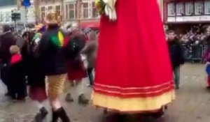 Carnaval de Cassel : la danse des géants