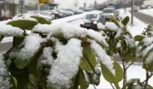 Maubeuge : la neige fait son retour