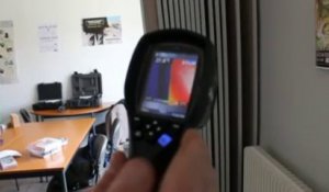 Solesmes: une caméra qui traque les pertes de chaleur dans la maison