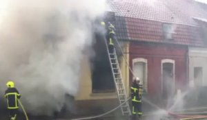 Violent incendie d'habitation à Annezin le mercredi 19 juin