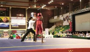 Manon Nardy vs Natacha Bounet : combat sanda -56kg - Vichy 2013