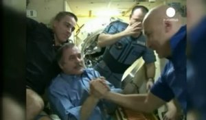 Retour sur Terre de trois spationautes de l'ISS