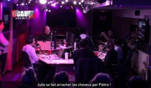 Julie se fait arracher les cheveux par Piètre ! - C'Cauet sur NRJ