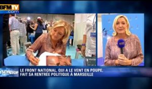 Marine Le Pen: "Il est largement temps de se détourner" de l'UMP - 21/09