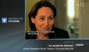 Zapping TV - Royal sur Hollande : "Moins on bouge de choses, mieux on se porte"