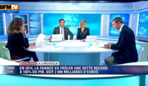 Chronique éco de Nicolas Doze: en 2014, la France va frôler une dette record à 100% du PIB - 17/09