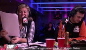 Des DJ de France chantent sur le hit de Justin Bieber - C'Cauet sur NRJ