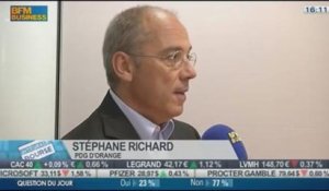 Sortie de l'iPhone 5S et de l'iPhone 5C : Stéphane Richard, dans Intégrale Bourse - 20/09
