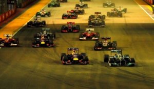 F1, Singapour - Vettel en maître, Grosjean abandonne