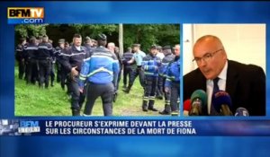 Fiona: le procureur s'exprime devant la presse - 26/09