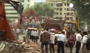 Inde: effondrement d'un immeuble à Bombay, nombreux...