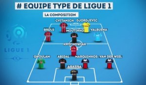 L'équipe type de la 8ème journée de Ligue 1 !
