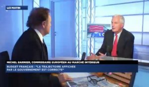 Michel Barnier, invité politique de Guillaume Durand avec LCI