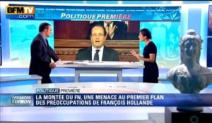 Politique Première: la montée du FN, une menace au 1er plan des préoccupations de Hollande - 03/10