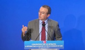 Convention sur les retraites - Hervé Mariton