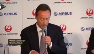 Première commande d'Airbus pour Japan airlines