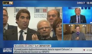 BFM Story : Affaire Cahuzac : le rapport final est adopté malgré la fronde des députés UMP - 08/10