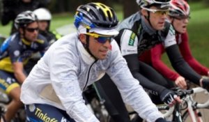 Contador, un « cyclotouriste » remarqué autour de Longchamp