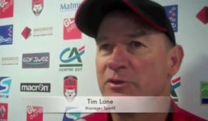 Tim Lane : "J'ai confiance en mon groupe"