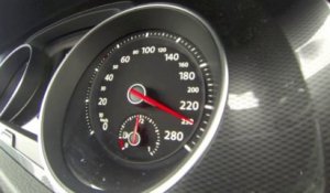Top Speed : 0-250 km/h en VW Golf VII GTI Performance