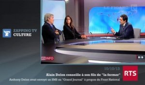 FN : Alain Delon conseille à son fils de "la fermer"