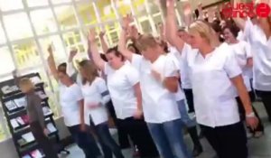 Flashmob à l'hôpital de Saint-Lô - Sensibilisation Avc