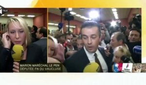 Marion Maréchal-Le Pen : "c'est un vote d'adhésion et d'espoir"