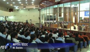 Vidéo :  dernière étape du procès de deux anciens dirigeants Khmers rouges