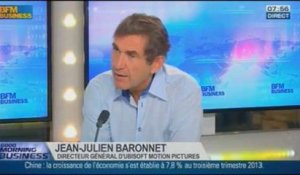 Les Lapins Crétins débarquent à la télé, Jean-Julien Baronnet, dans GMB - 18/10