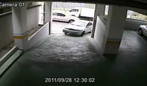FAIL : Une femme se gare dans un parking