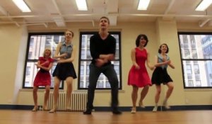 Broadway Tap Dancers Cover The Cup Song!! When i'm gone