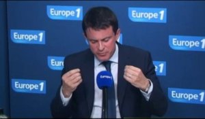 Valls demande au PS de "se rassembler" autour de Hollande