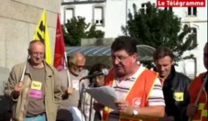 Grève de La Poste. 300 manifestants à Vannes